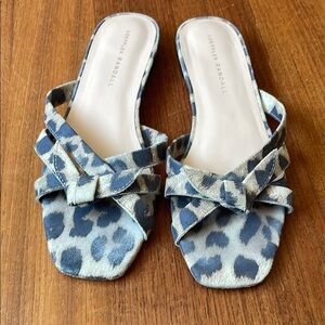 Loeffler Randall Leopard Print Women's Sandals size 8